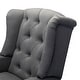 preview thumbnail 28 of 87, Debora Wingback Button Tufted Push-back Recliners (Set of 2)