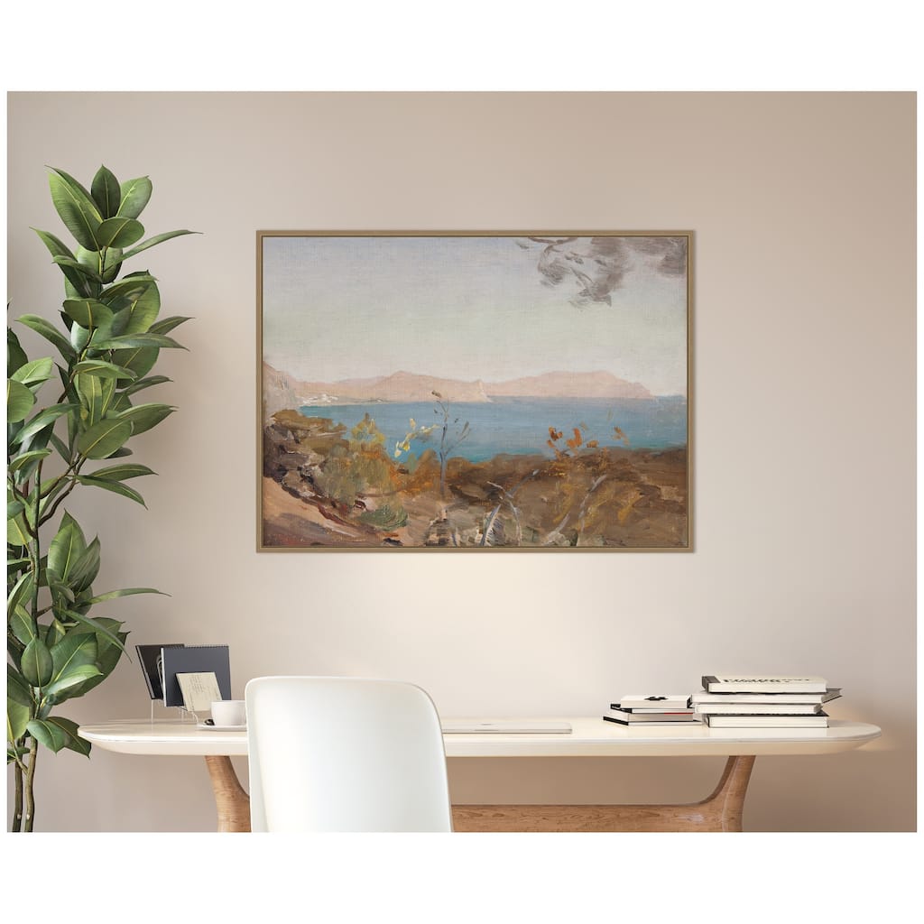 Kate and Laurel Sudak 3 1904 Jan Ciaglinski by Nostalgia Prints Framed Canvas Wall Art Print