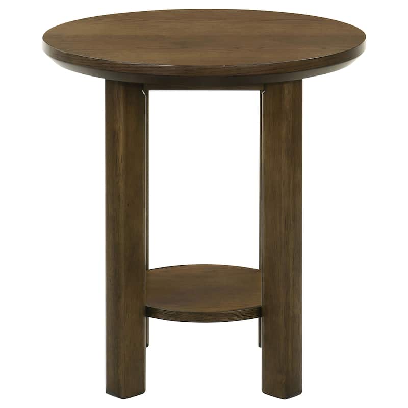 Ottowa Round Wood Coffee Table Set