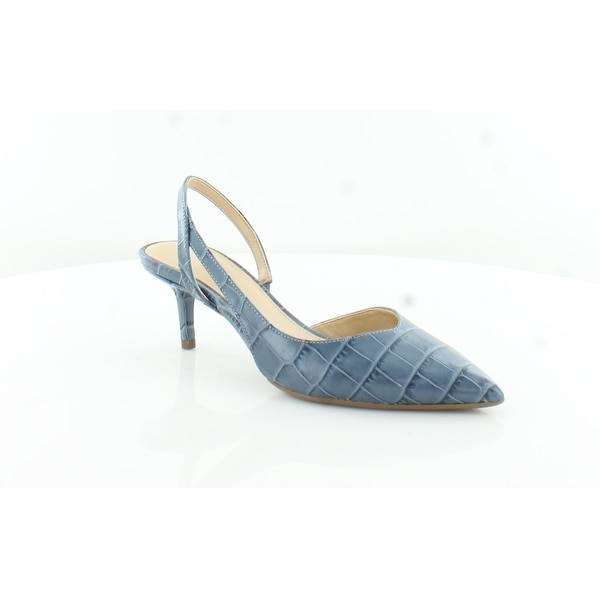 michael kors denim heels