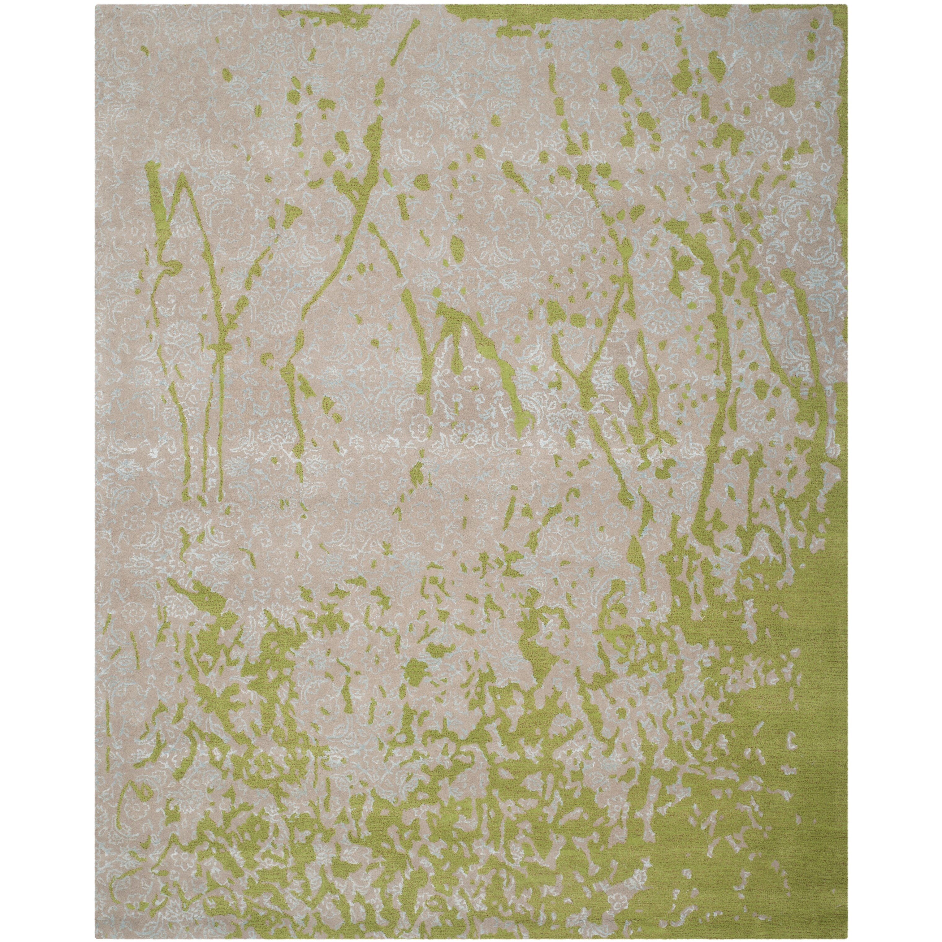 SAFAVIEH Handmade Bella Cinda Modern Floral Wool Rug - On Sale - Bed Bath &  Beyond - 8962335
