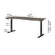 preview thumbnail 89 of 108, Move 60 Series 72W x 30D Height Adjustable Standing Desk