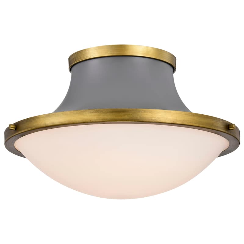 Nuvo Lighting 60/7916 Lafayette 3 Light 18" Wide Flush Mount Bowl