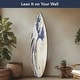 preview thumbnail 4 of 76, American Art Decor Surfboard Plaque Wall Sign