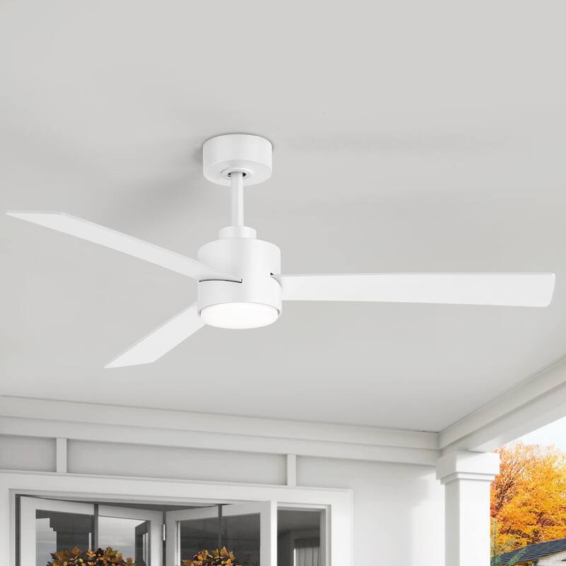 52-inches 3-Blade Ceiling Fan With Remote Downrod