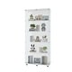 preview thumbnail 27 of 165, Glass Display Cabinet with Doors & Locks, Acrylic Shelves, Floor Standing Storage Showcase for Home or Office