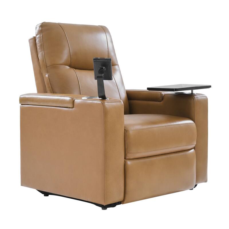 Lothaire Genuine Leather Recliner by HULALA HOME