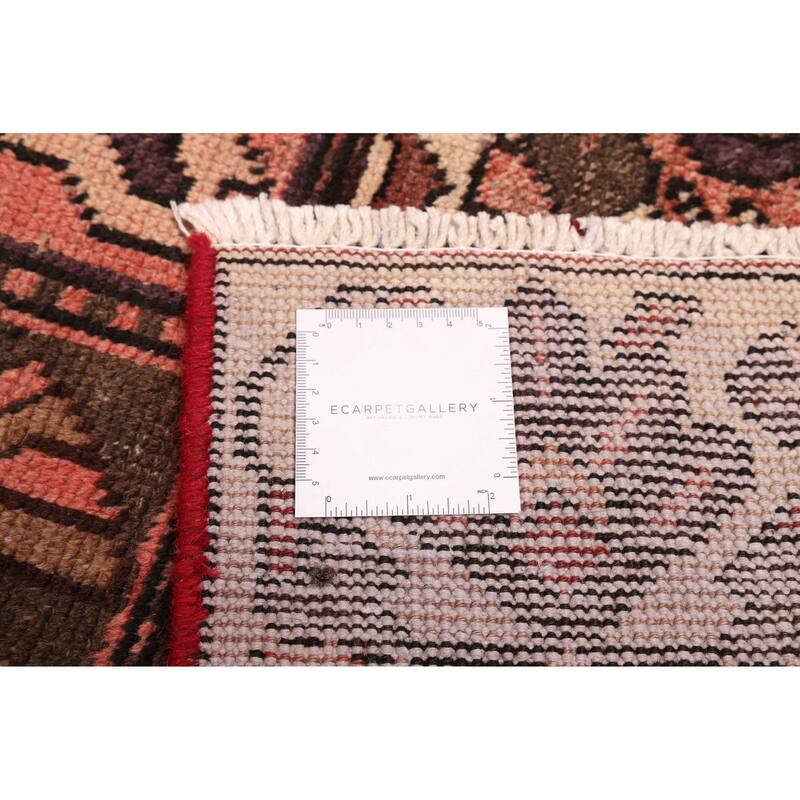 ECARPETGALLERY Hand-knotted Kayseri Vintage Brown Wool Rug - 6'5 x 9'8