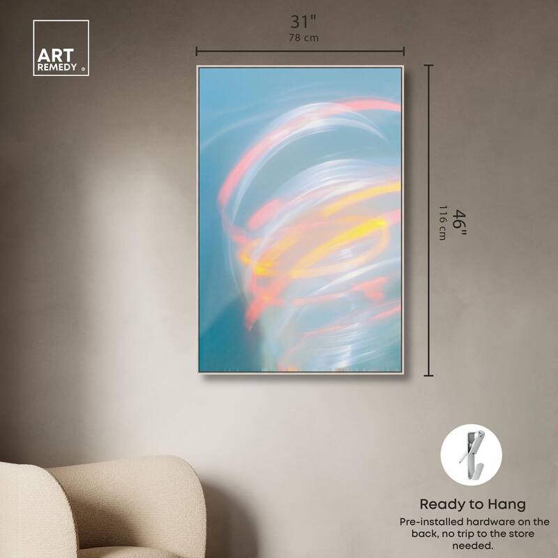 Swirling Light I Canvas by Art Remedy