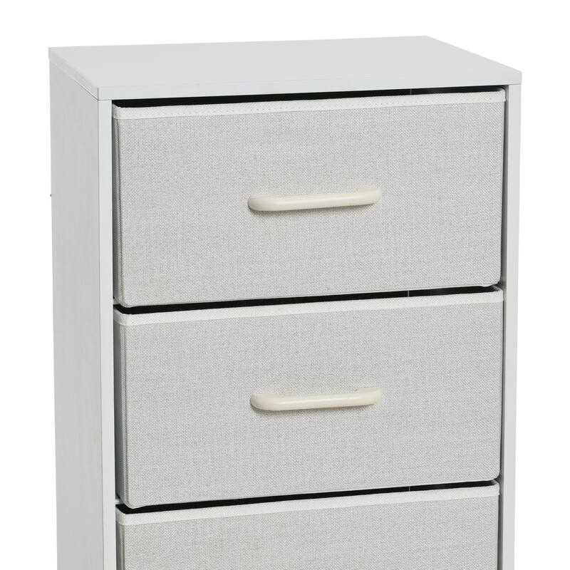 Household Essentials Dresser Tower Chest with 4 Storage Drawers