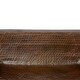 preview thumbnail 10 of 12, 19-in Rectangle Under Counter Hammered Copper Bathroom Sink (LREC19DB)