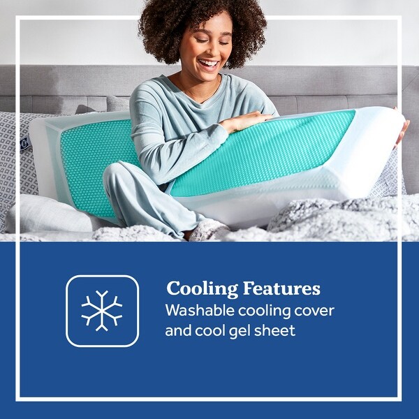 Sealy cooltech gel pillow on sale