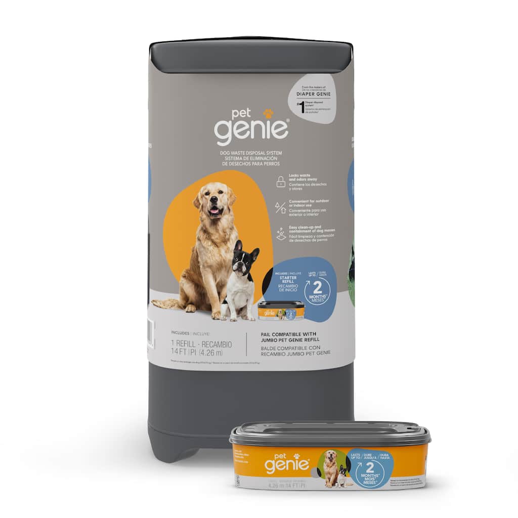 Pet Genie Pail with Starter Refill