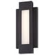 preview thumbnail 1 of 4, Kovacs LED Outdoor ADA Wall Sconce from the Insert Collection Pebble Bronze