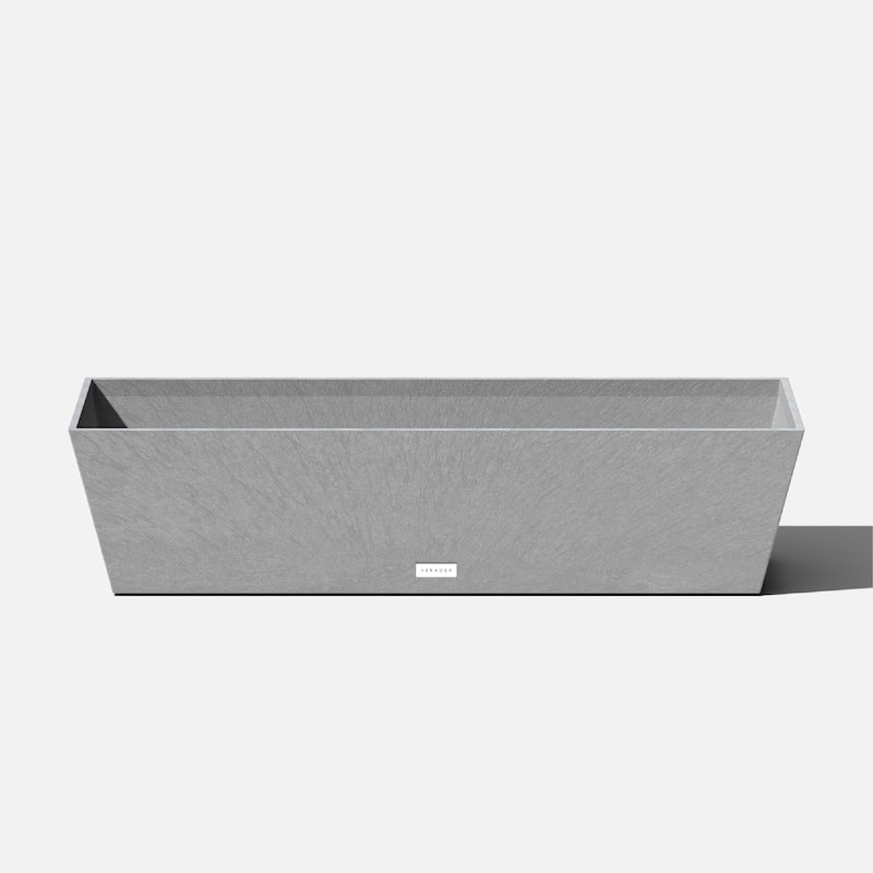 Pure Series Window Box Planter - 36 inch - Grey