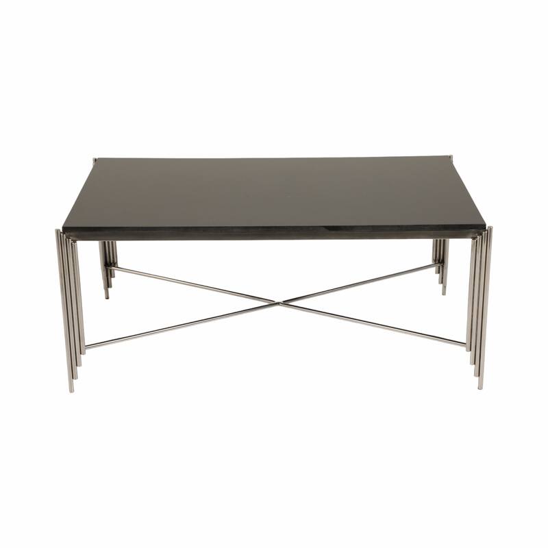 Metal Modern Stone Top Table