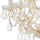 preview thumbnail 2 of 3, Crystorama Lighting Group Maria Theresa 6 Light 20" Wide Chandelier