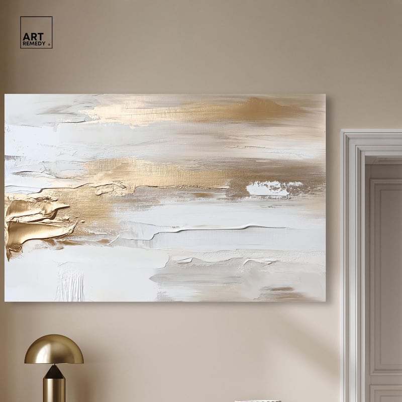 Soothing Waves Canvas by Art Remedy, Gallery Wrapped