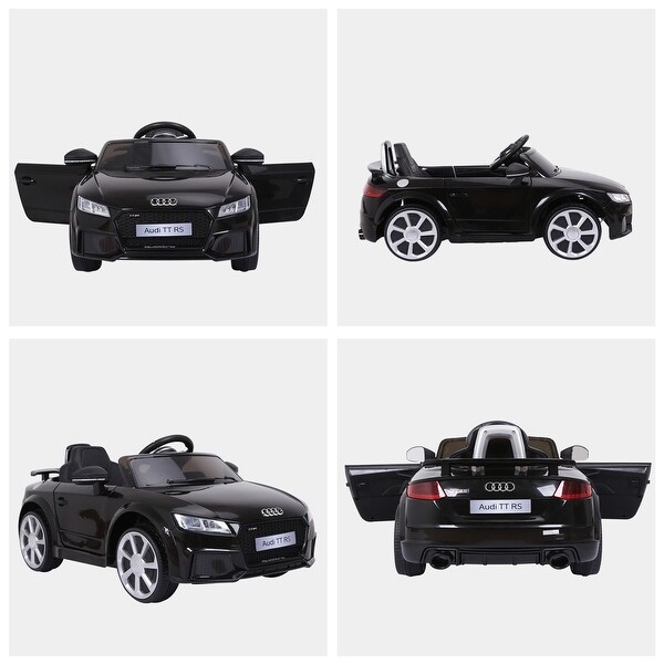 audi tt rs 6v ride on car with remote control