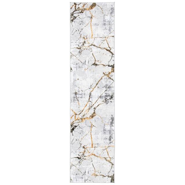 SAFAVIEH Amelia Fietje Modern Abstract Distressed Rug