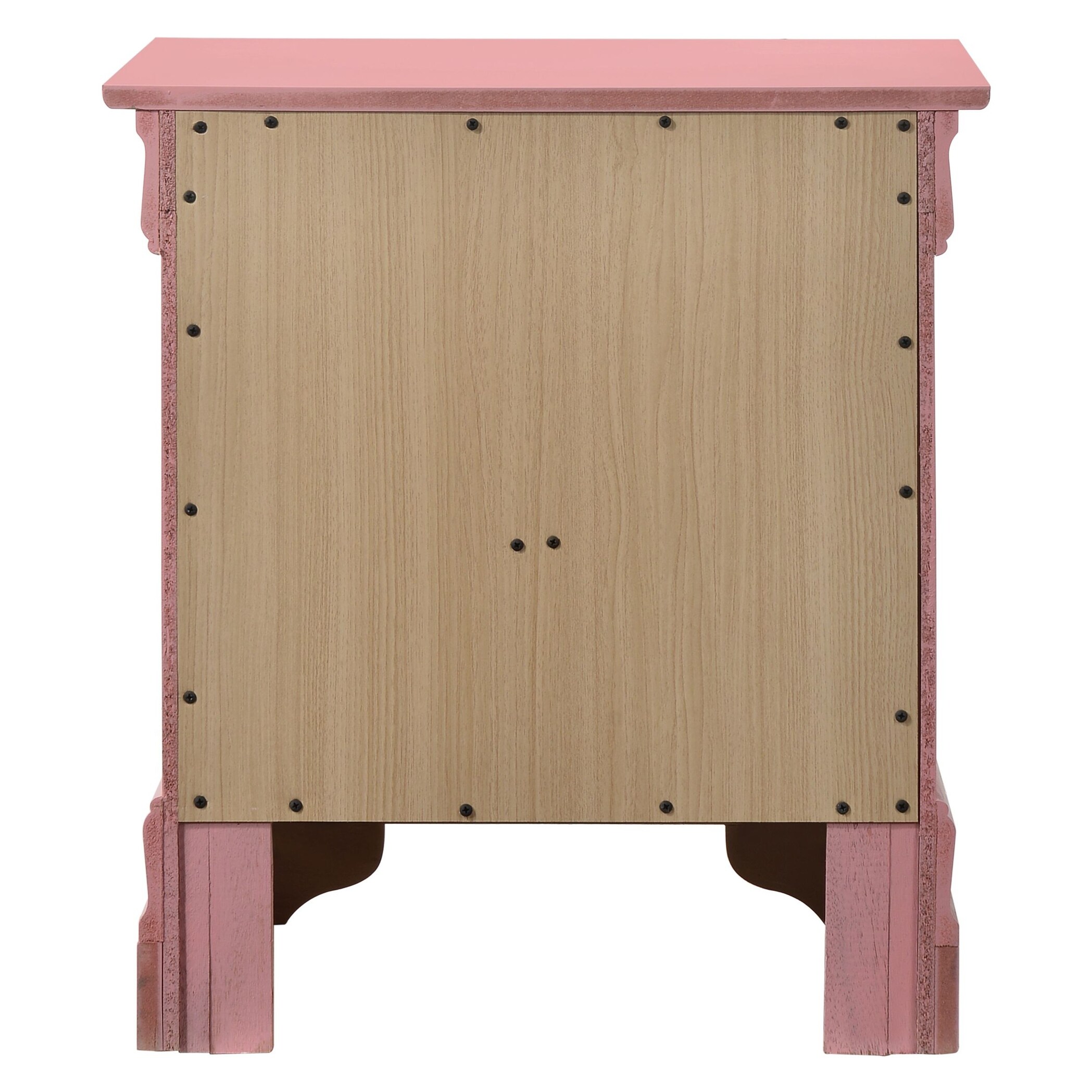 Louis Phillipe 2-drawer Wooden Nightstand - Yahoo Shopping