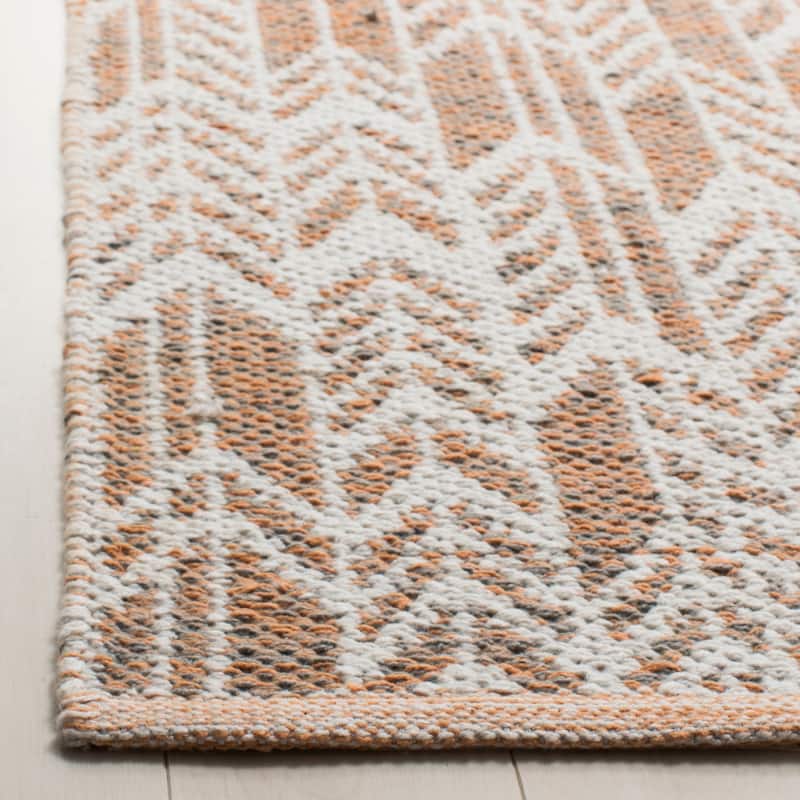 SAFAVIEH Handmade Flatweave Montauk Sjan Casual Cotton Rug