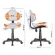 preview thumbnail 38 of 89, JJS Ergonomic Mesh Office Chair Adjustable Lumbar Support Computer Desk Chair