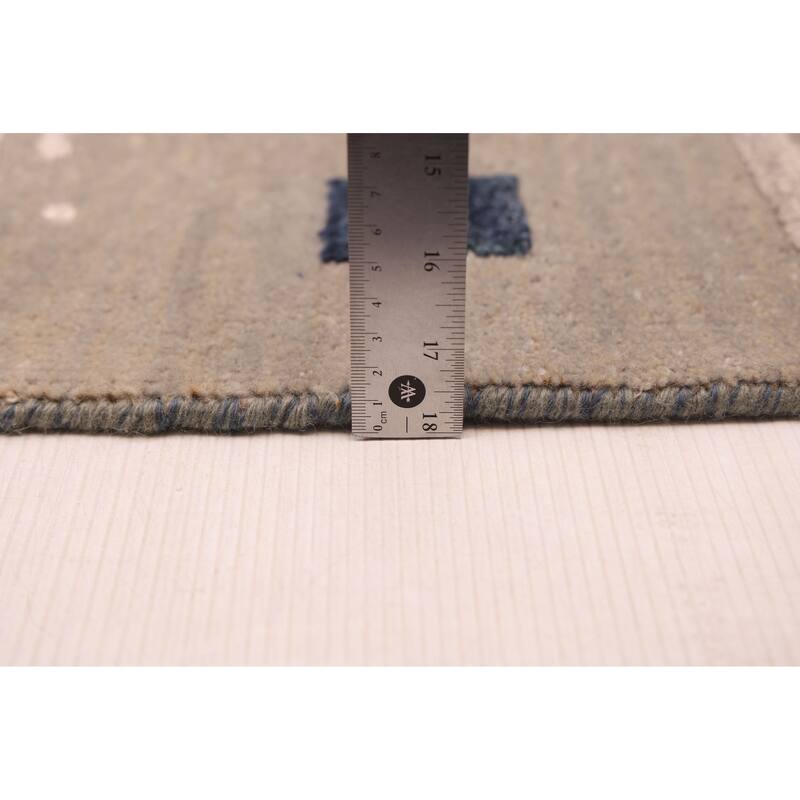 ECARPETGALLERY Hand-knotted Legacy Grey Silk, Wool Rug - 5'8 x 7'10