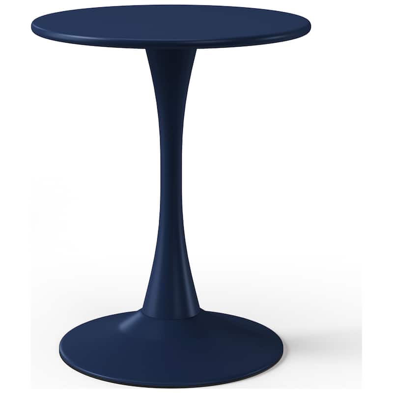 Frond and Form 23.5 Inch Outdoor Steel Dining Table