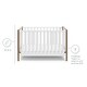 preview thumbnail 8 of 32, Storkcraft Modern Pacific 5-in-1 Convertible Crib