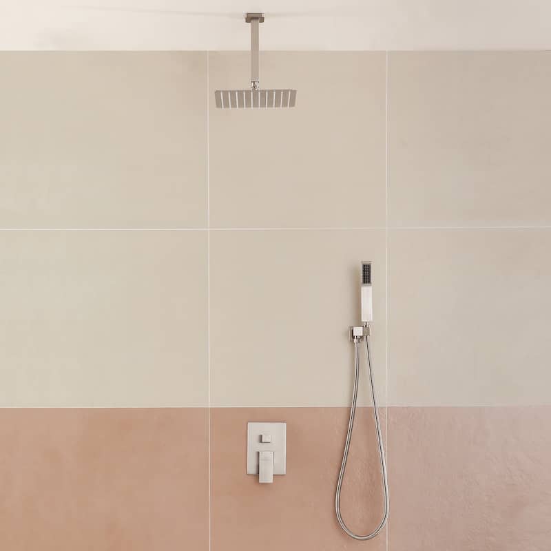 2-Function 10/12/16 In Ceiling Mounted Shower System