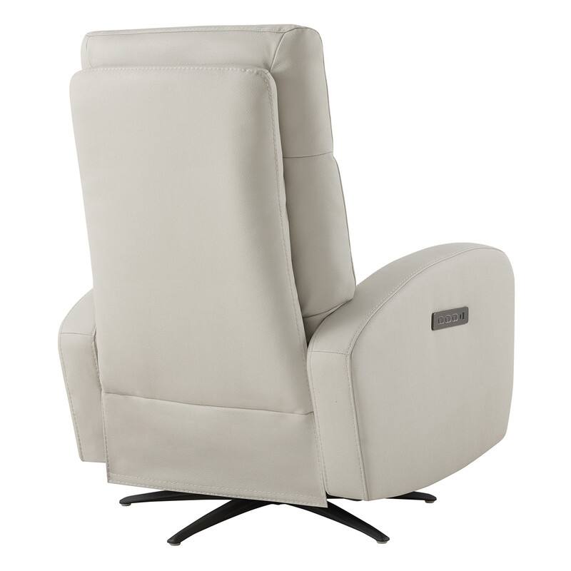 Spruce & Spring Triple-Motor Power Swivel Recliner Chair with Power Headrest