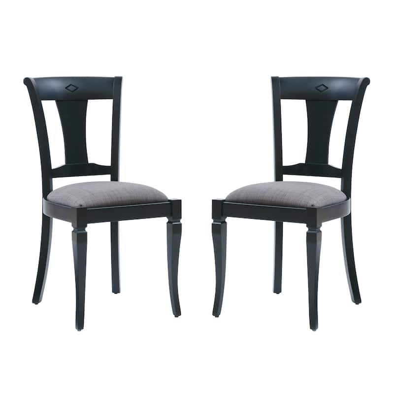 Keery Solid Wood Side Dining Chair (Set of 2)