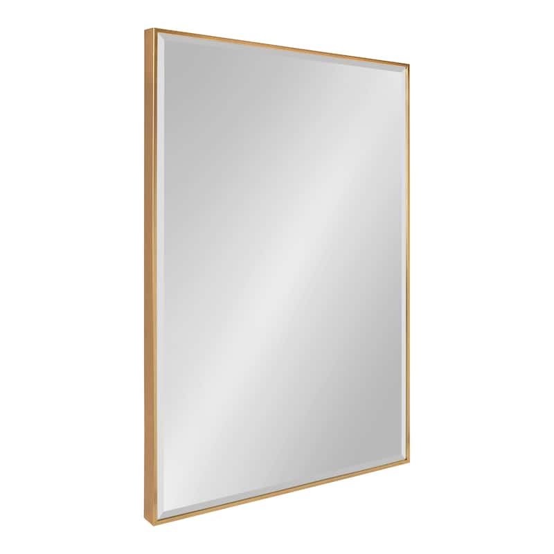 Rhodes Framed Decorative Wall Mirror - 24.75x36.75 - Gold