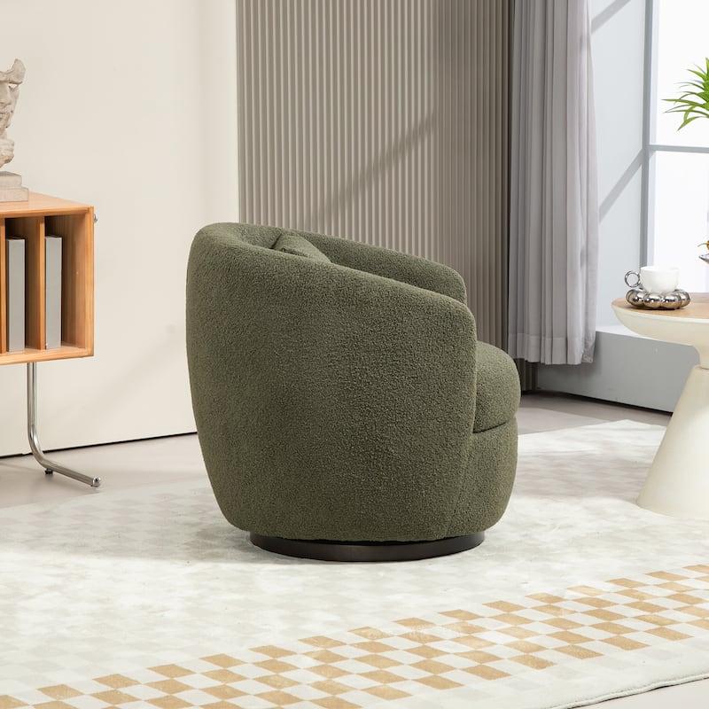Teddy Swivel Barrel Armchair