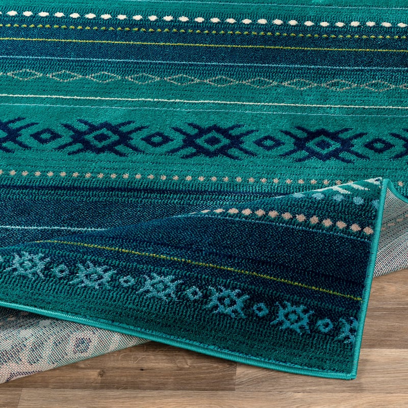 Artistic Weavers Mercedez Southwestern Stripe Area Rug