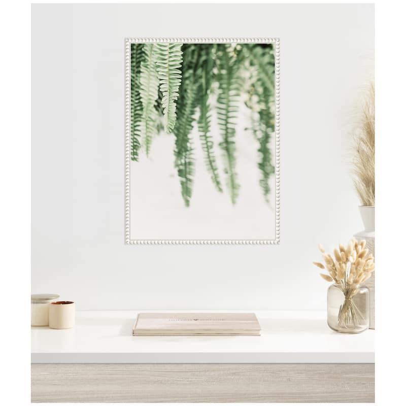 Kate and Laurel Sylvie Fern Framed Canvas by Alicia Abla