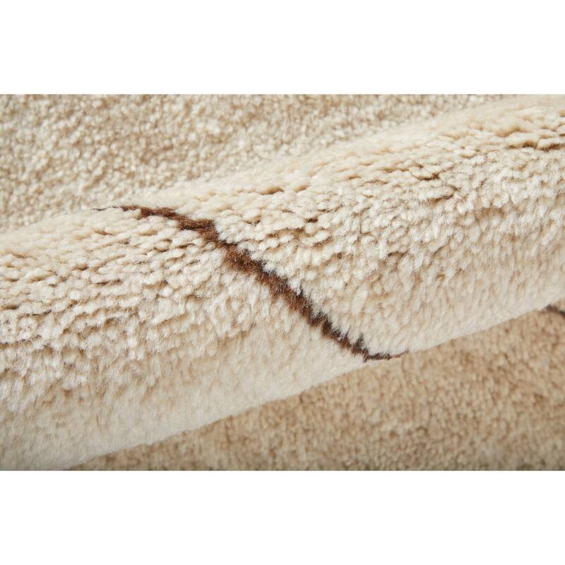 Grand Bazaar Fitzroy Hand Knotted Abstract Modern Area Rug