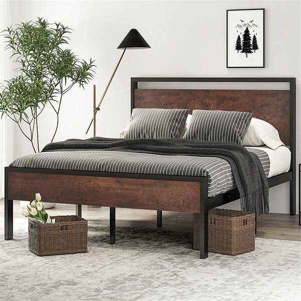 Mahogany shop platform bed