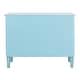 preview thumbnail 7 of 12, SAFAVIEH Talbet Distressed Blue 3-Drawer Storage Chest