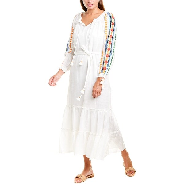 linen peasant dress