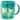 Paseo Road by HiEnd Accents Tossed Feather Design Mug Set, 4PC