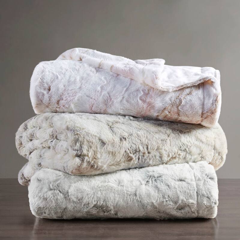 Super Cozy Soft Throw, 100% Polyester Reversible Throw Blanket for Couch, Machine Washable - 60x70 inches