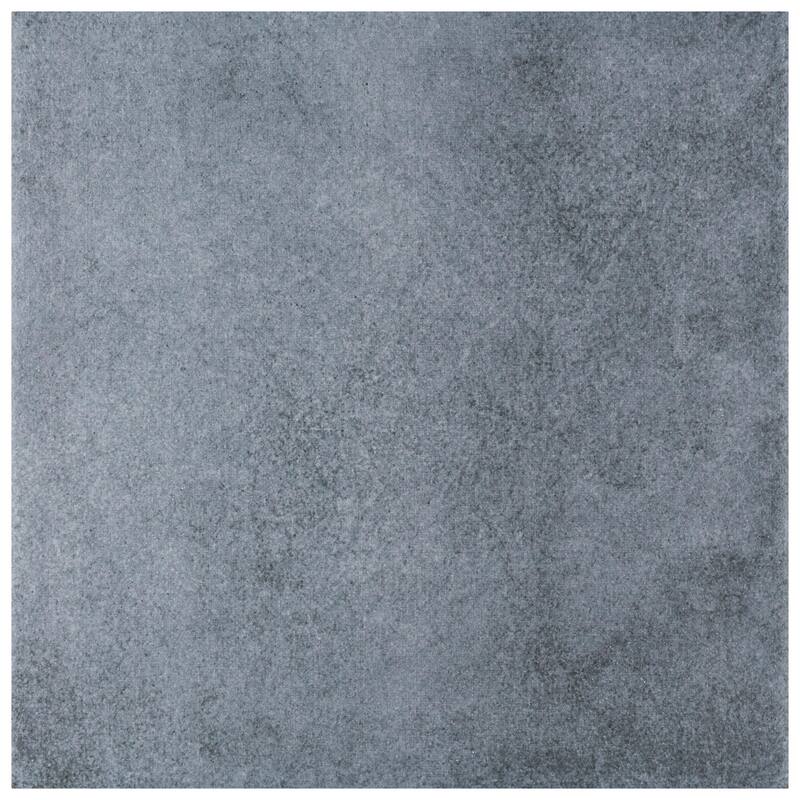Merola Tile Matter Blue 6" x 6" Porcelain Floor and Wall Tile
