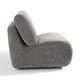 preview thumbnail 32 of 54, 33'' W Swivel Armless Sponge Filling Bean Bag Accent Chair Lounger