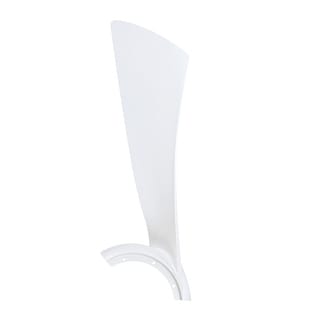 Fanimation Wrap Custom Indoor/Outdoor Ceiling Fan 44 inch Blades - Set of 3 - Matte White - Matte White - 44 Inches