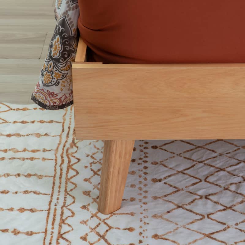 Linon Adlephi Natural Cane 4-Piece Queen Bedroom Set