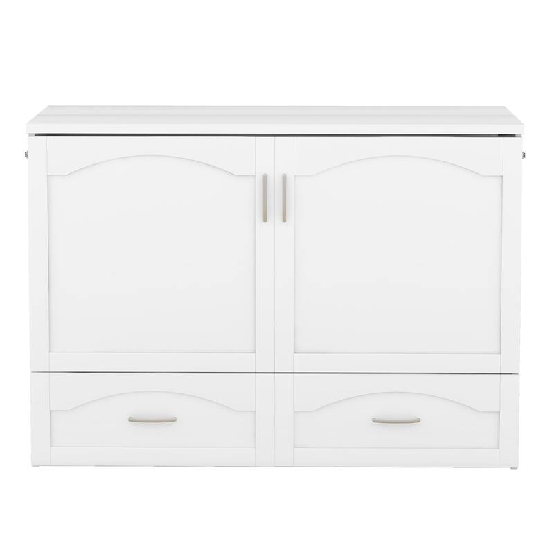 Space-Saving Industrial Murphy Bed Multi-Function Foldable Wall Bed