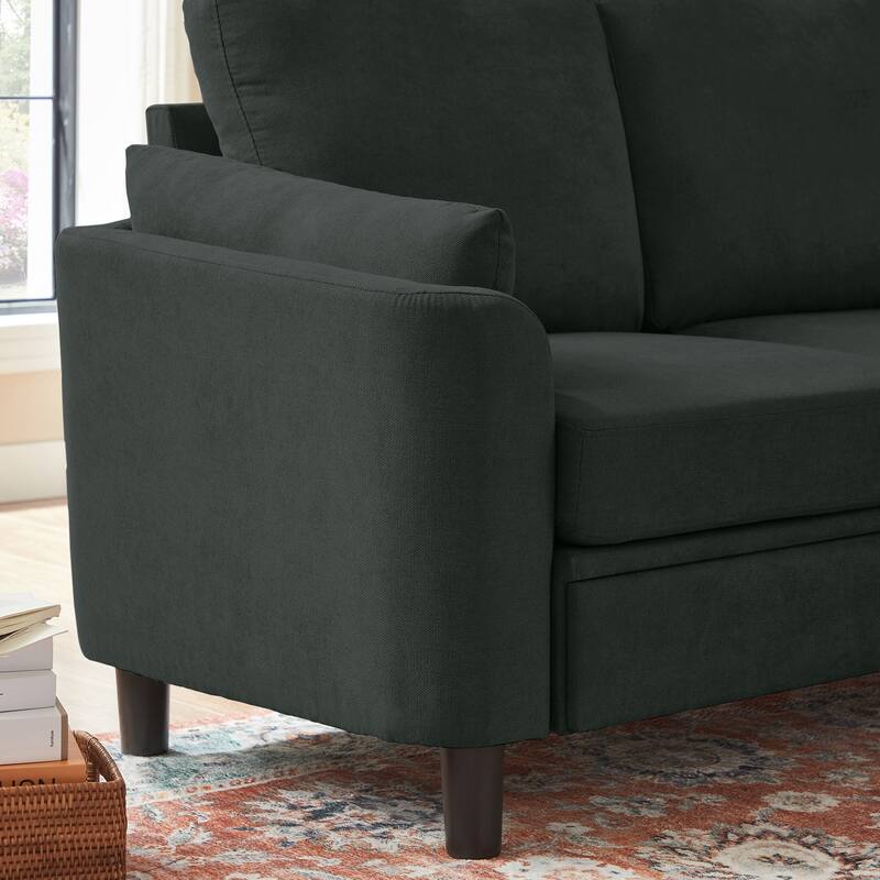 59.05" Loveseat Sofa 2 Set with Soft Handrest