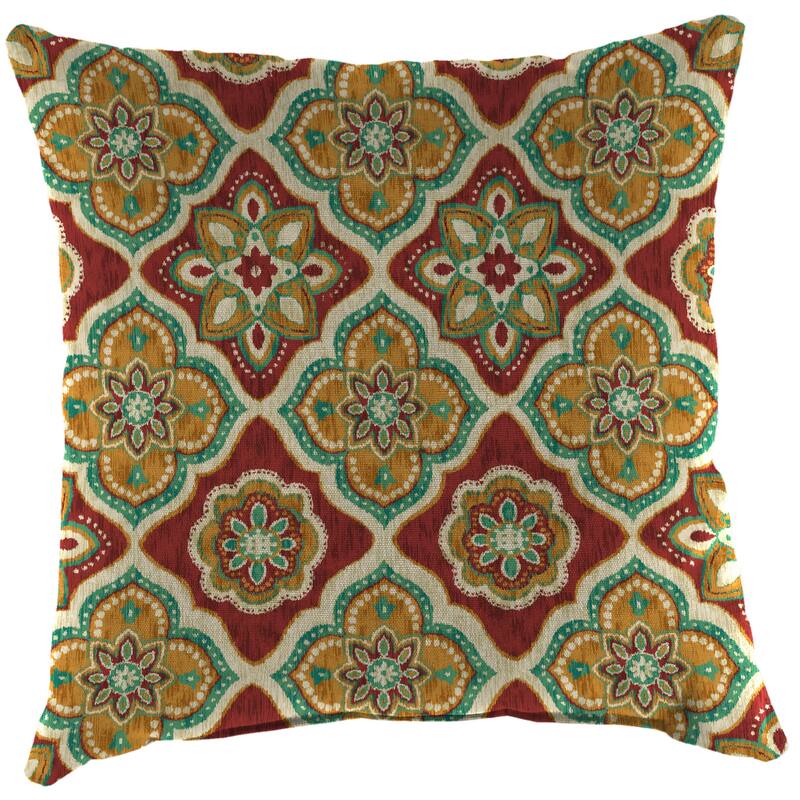 18" x 18" Outdoor Throw Pillow - Set of 2 - 18'' L x 18'' W x 4'' H